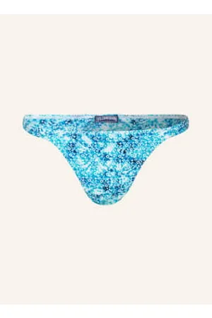 Vilebrequin Góra Od Bikini Bralette Flowers Tie & Die Fraz blau