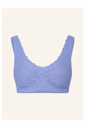 Sloggi Kobieta Gorsety - Gorset Zero Feel Lace blau
