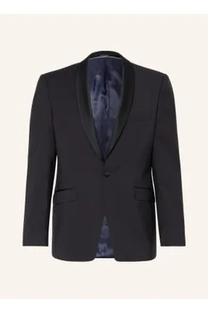 Wilvorst Marynarka Smokingowa Extra Slim Fit blau