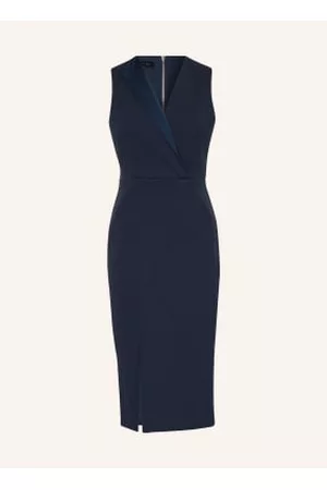 Ted Baker Kobieta Sukienki dopasowane - Sukienka Etui Tilolah W Stylu Kopertowym blau
