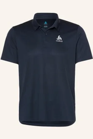 Odlo Funkcyjna Koszulka Polo Cardada Regular Fit blau