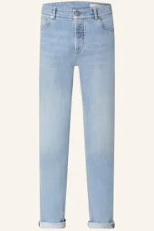 Brunello Cucinelli Jeansy Traditional Fit blau