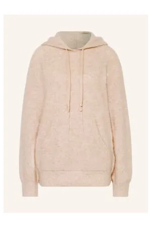 Acne Studios Bluza Z Kapturem Z Dodatkiem Moheru pink