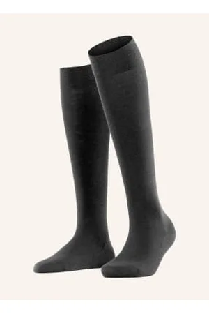Falke Podkolanówki Softmerino Z Wełną Merino schwarz