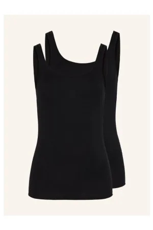 Schiesser Topy Modal Essentials, 2 Szt. schwarz