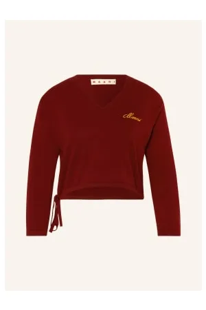 Marni Sweter Z Kaszmiru rot