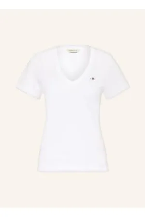 GANT T-Shirt weiss