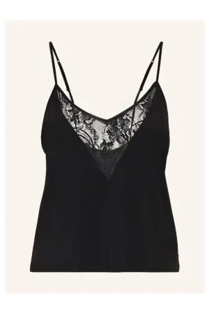 Aubade Top Od Piżamy Lazy Days schwarz