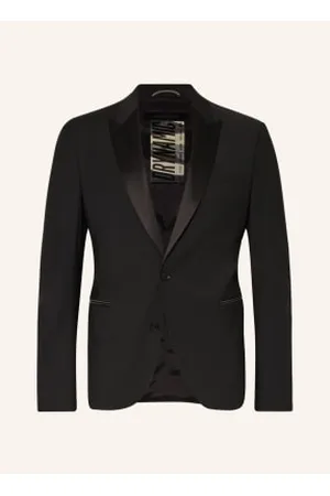 Drykorn Marynarka Smokingowa Lorient Slim Fit schwarz