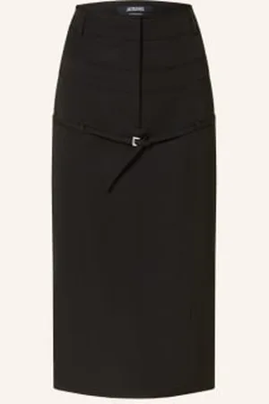 Jacquemus Spódnica La Jupe Caraco schwarz