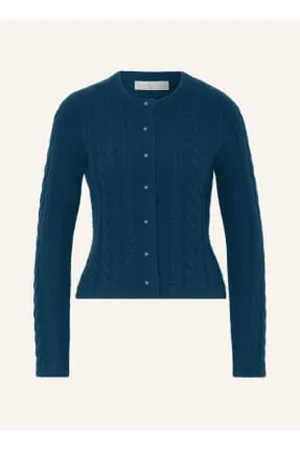Johann & Johanna Sweter Rozpinany blau