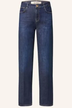 Mos Mosh Jeansy Straight Mmcecilia blau