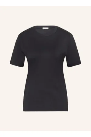 Hanro Koszulka Rekreacyjna Natural Shirt schwarz