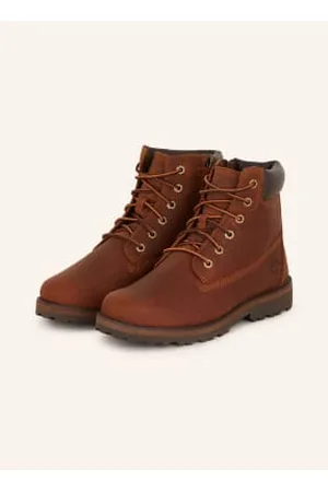 Timberland Botki Sznurowane Courma Kid 6-Inch braun