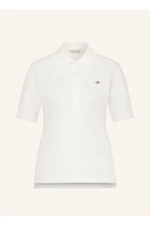 GANT Koszulka Polo Z Piki weiss
