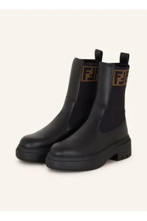 Fendi Botki Chelsea schwarz