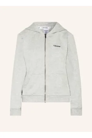 Calvin Klein Rekreacyjna Bluza Z Kapturem Modern Cotton grau