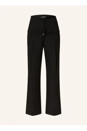 Jacquemus Spodnie Marlena Le Pantalon Criollo schwarz