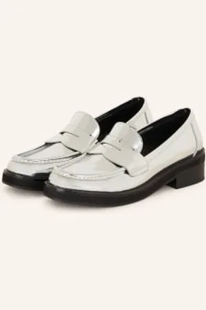 Bibi Lou Penny Loafers silber