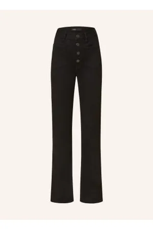 Maje Jeansy Bootcut schwarz