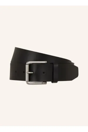 HUGO BOSS Pasek Skórzany Joris schwarz