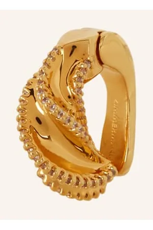 ZIMMERMANN Nausznice Paint Stroke gold