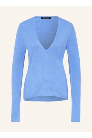 Iris von Arnim Sweter Z Kaszmiru Suzette blau