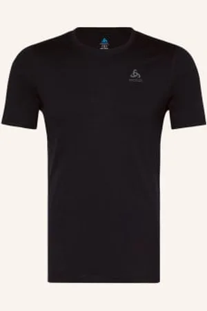 Odlo T-Shirt Z Wełny Merino schwarz