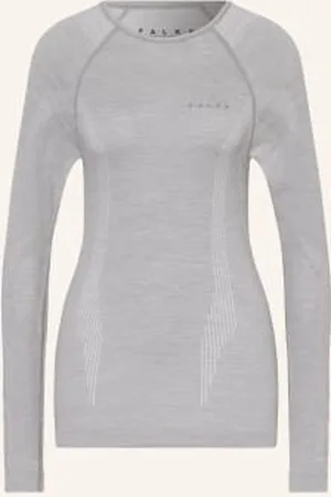 Falke Koszulka Funkcyjna Wool-Tech Z Wełną Merino grau