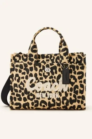 Coach Torba Shopper Leo Cargo schwarz