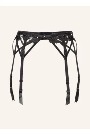 BlueBella Pas Do Pończoch W Stylu Ouvert Nova schwarz