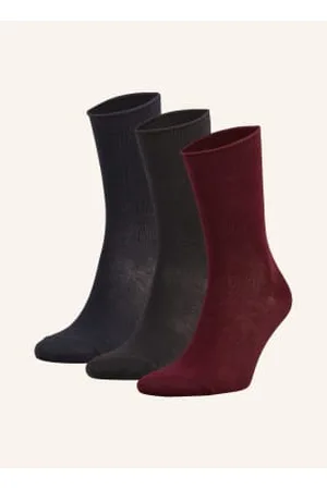 Falke Skarpety Happy Box, 3 Pary, Z Pudełkiem Prezentowym grau