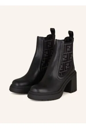 Fendi Botki Chelsea schwarz
