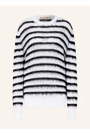 Marni Sweter Oversize weiss