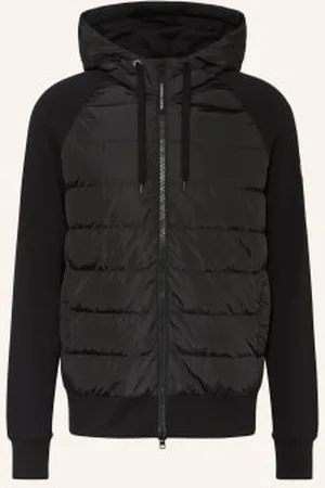 Canada Goose Bluza Rozpinana Hybridge Huron Z Mieszanki Materiałów schwarz
