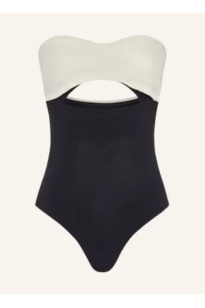 Jets Australia Strój Kąpielowy Bandeau Versa Rib schwarz