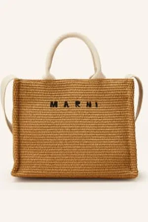 Marni Torba Shopper Basket Small braun
