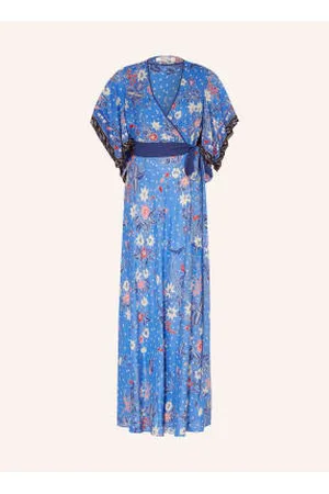 Diane von Furstenberg Sukienka Kopertowa Gary Z Rękawami 3/4 blau