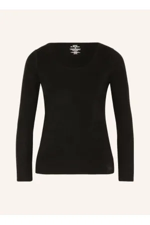MAGIC Bodyfashion Koszulka Z Długim Rękawem Stay Warm Z Polaru schwarz