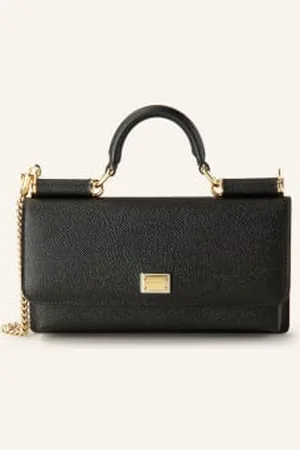 Dolce & Gabbana Torba Na Ramię Miss Sicily Mini schwarz