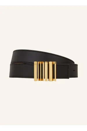 Loewe Pasek Skórzany schwarz