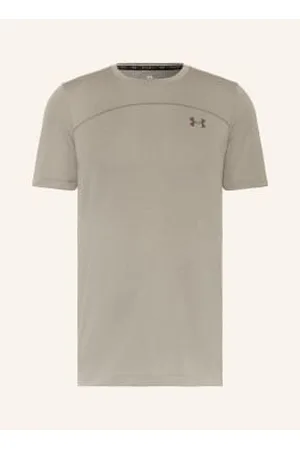 Under Armour T-Shirt Ua Rush™ Seamless Wordmark beige
