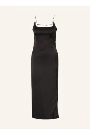 Jacquemus Sukienka Satynowa La Robe Notte schwarz