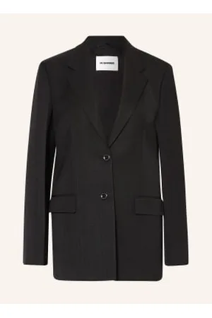 Jil Sander Blezer Z Dodatkiem Jedwabiu schwarz