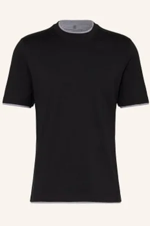 Brunello Cucinelli T-Shirt schwarz