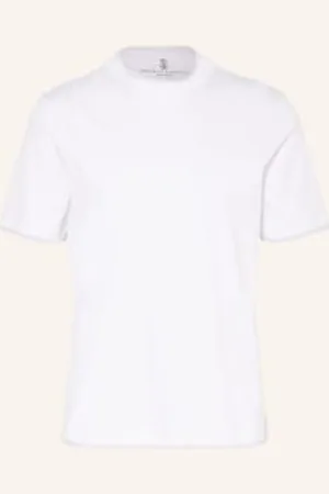 Brunello Cucinelli T-Shirt weiss