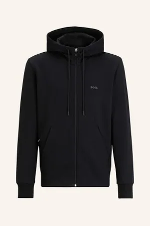 HUGO BOSS Bluza Rozpinana Saggy schwarz