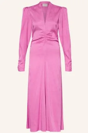 Gestuz Sukienka Satynowa Brinagz pink