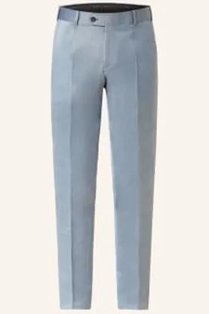 Wilvorst Spodnie Garniturowe Slim Fit blau