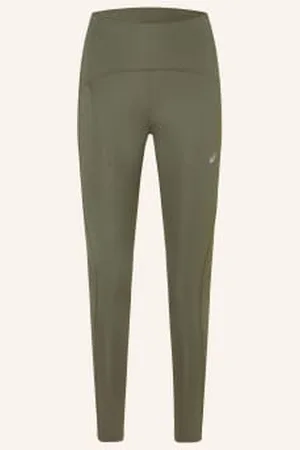 Asics Legginsy Do Biegania Road High Waist Tight gruen